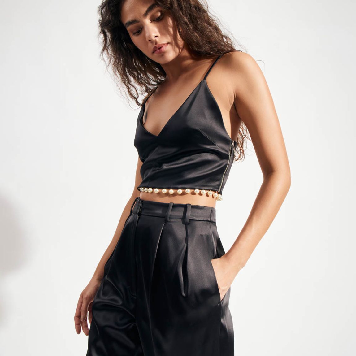 Top Satin Sandy