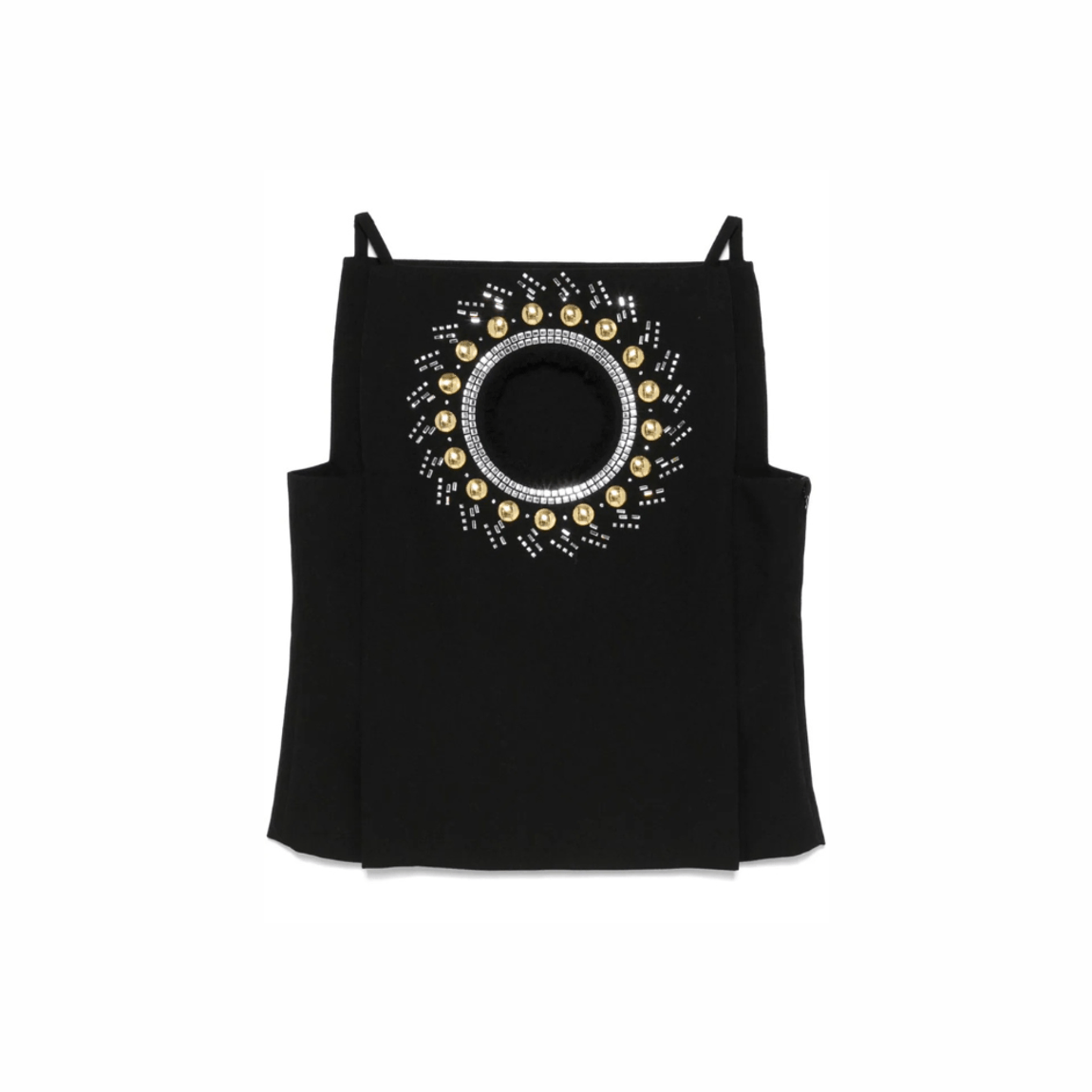 Blusa de Malha Recorte Rabanne