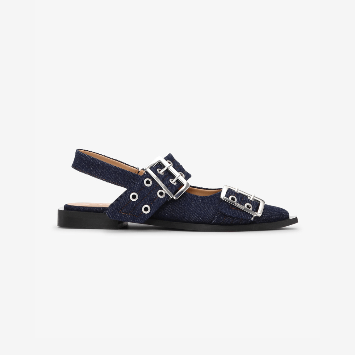 Sapatilha Buckle Ganni