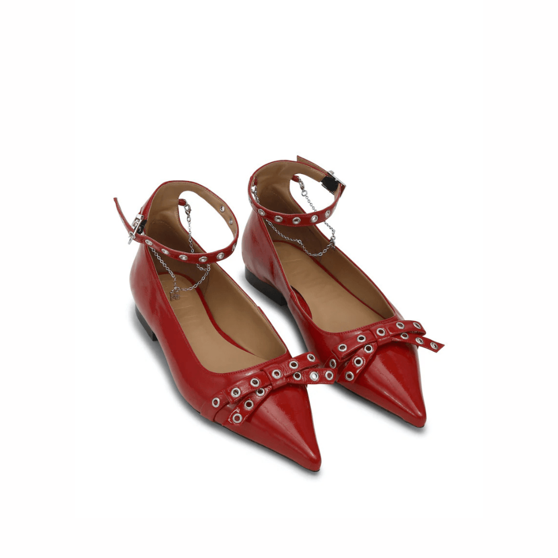 Sapatilha Eyelets Ganni