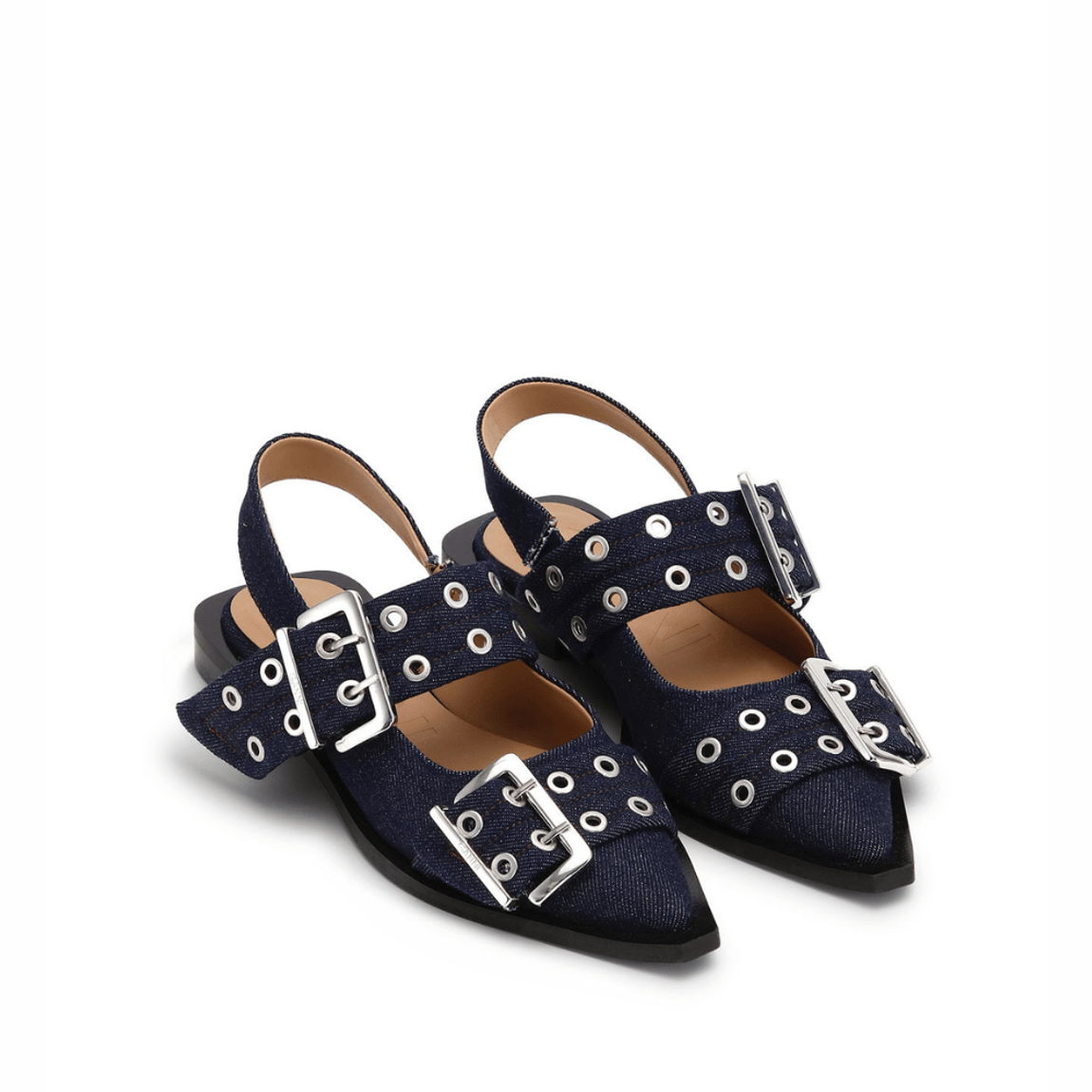 Sapatilha Buckle Ganni