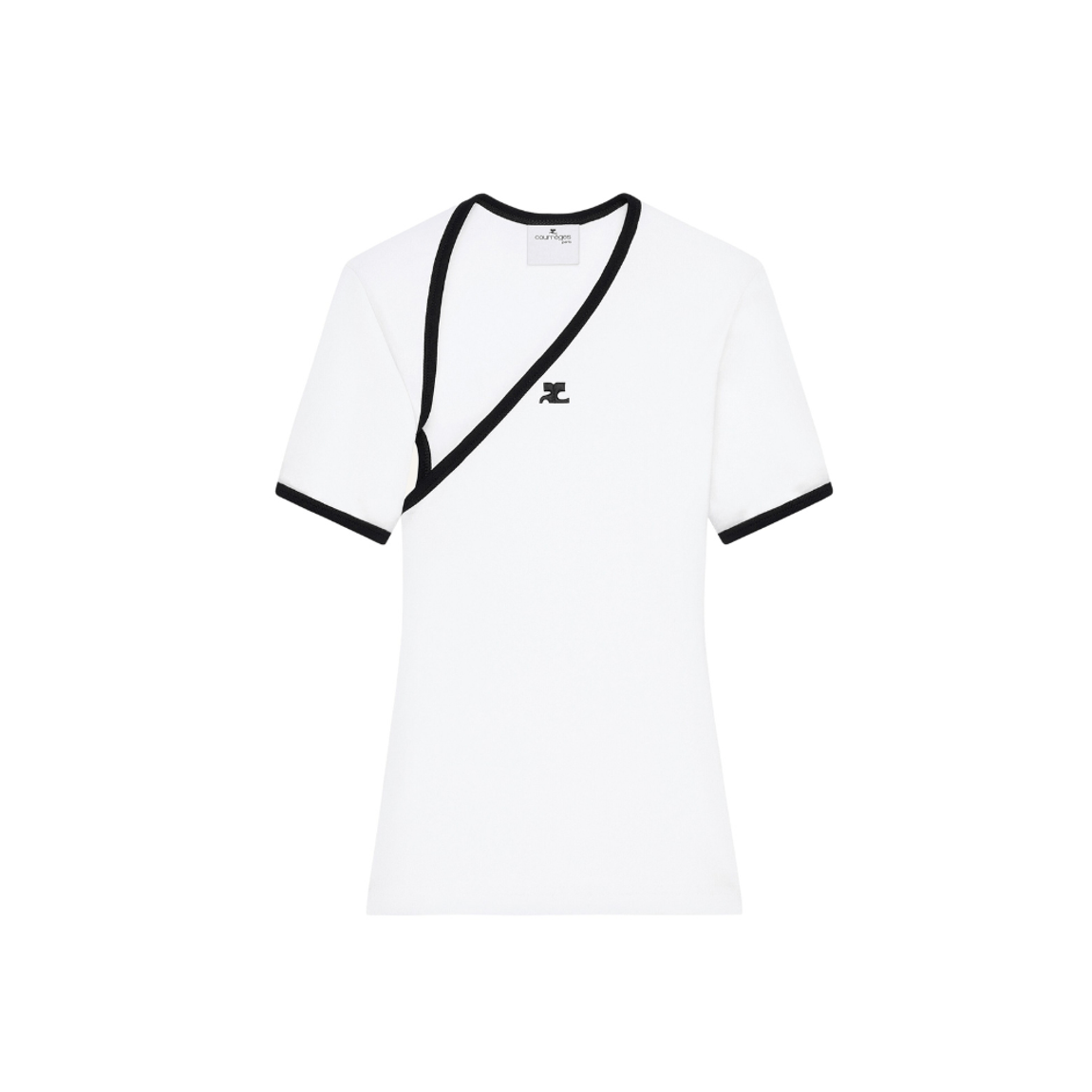 Camisa Com Contraste Courrèges