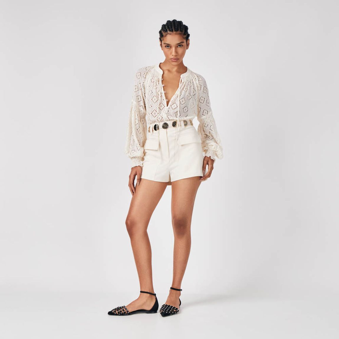 Shorts Cotton Sand Greta