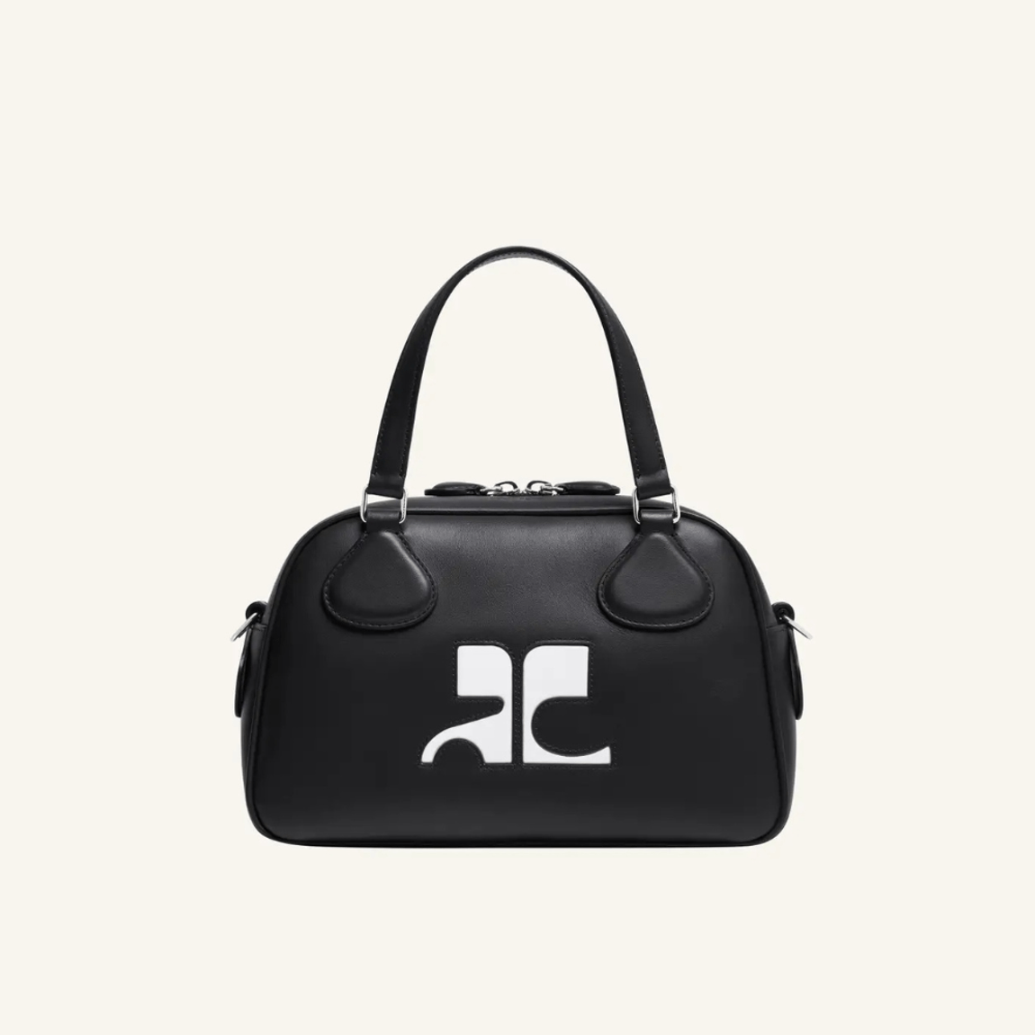 Bolsa Reedition Mini Bowling Bag Courrèges
