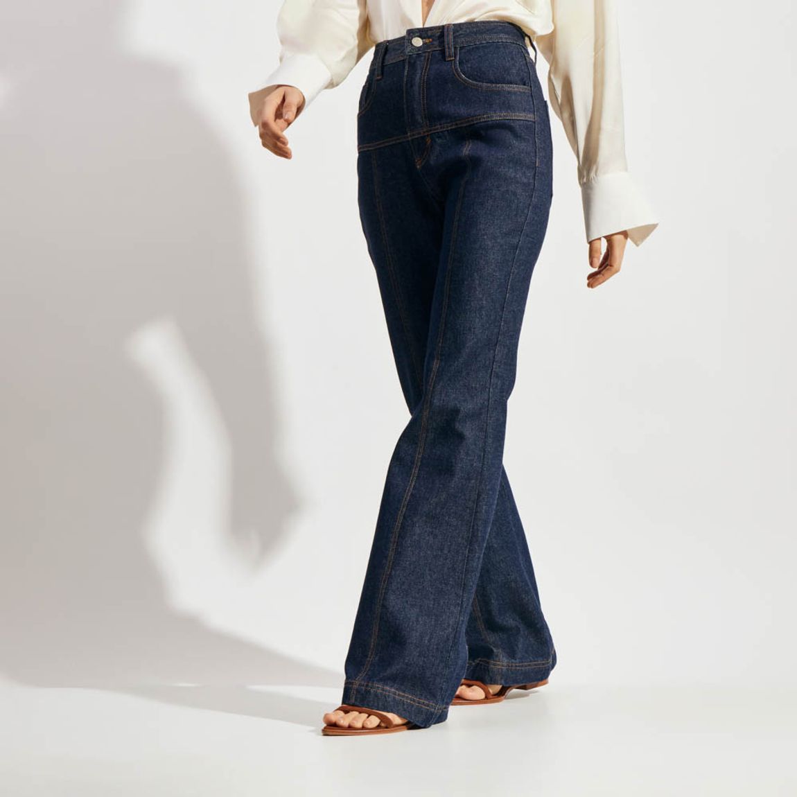 Calça Jeans Rose