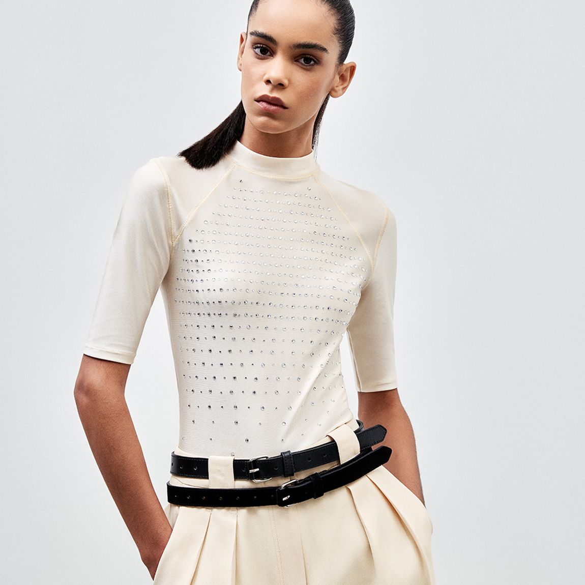 Blusa Malha Cristal Savana