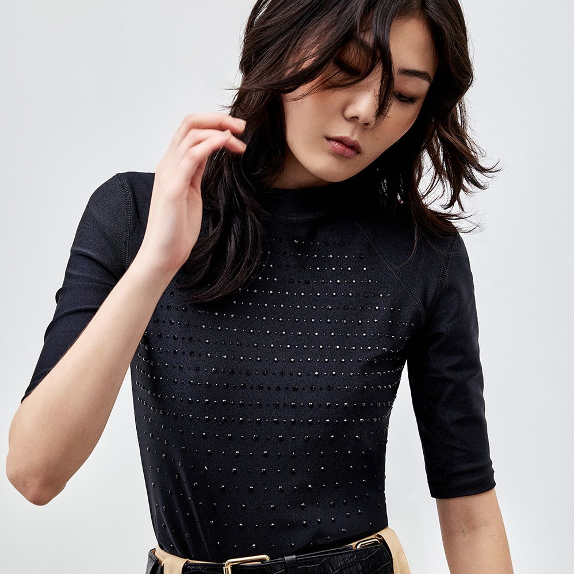 Blusa Malha Cristal Savana