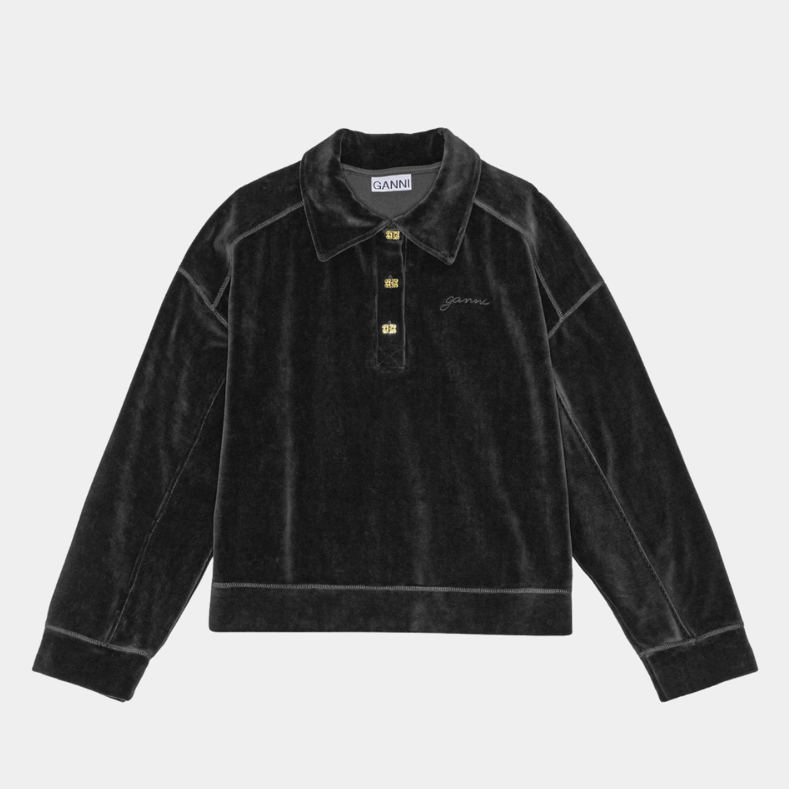 Blusa Varsity Ganni