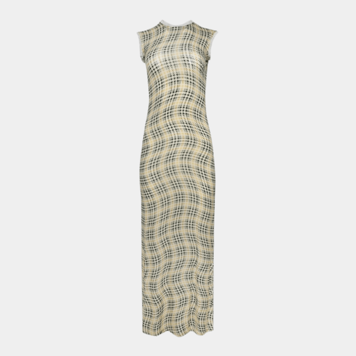 Vestido Xadrez Rabanne