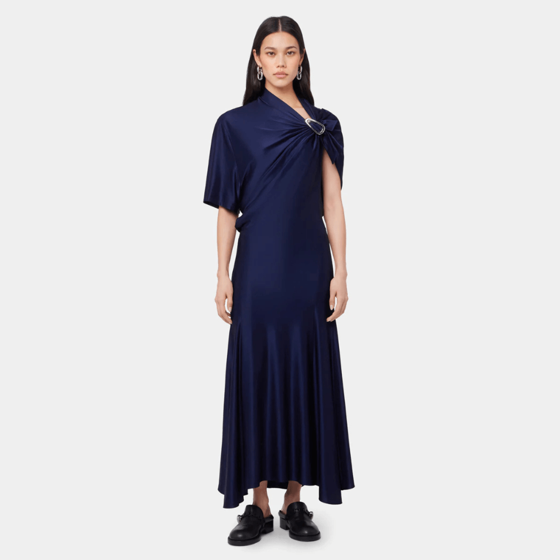 Vestido Manga Assimétrica Rabanne