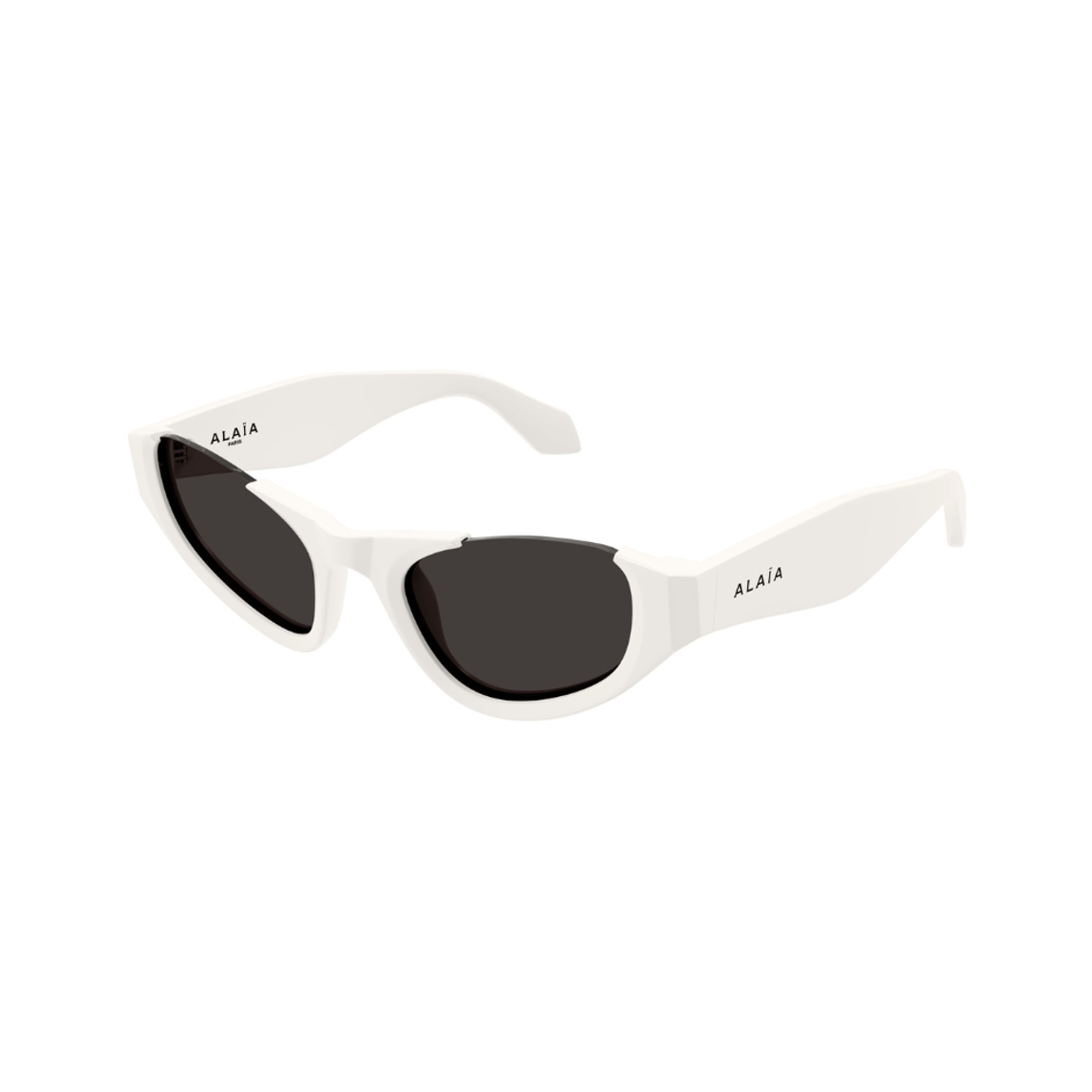 Óculos Solar Branco Alaïa