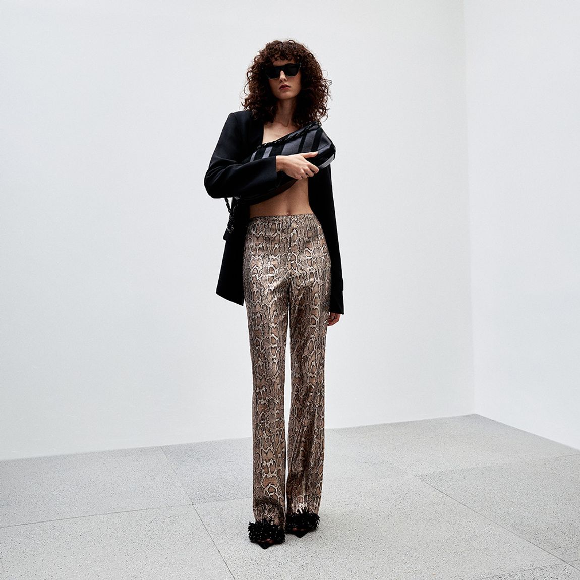 Calça Laminado Snake Suzy