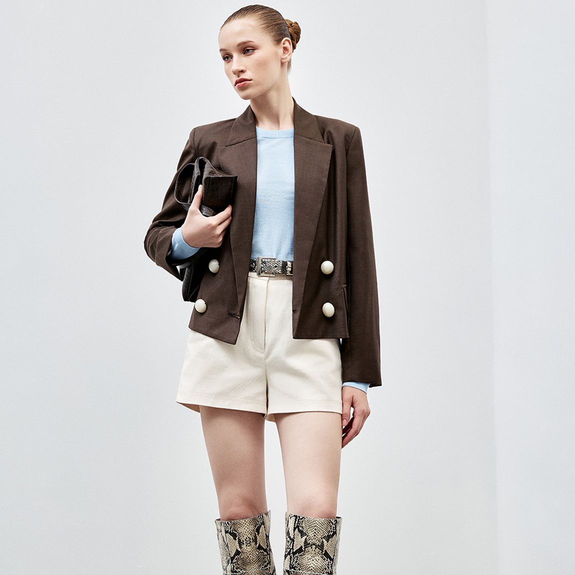 Blazer Alfaiataria Wood Leila