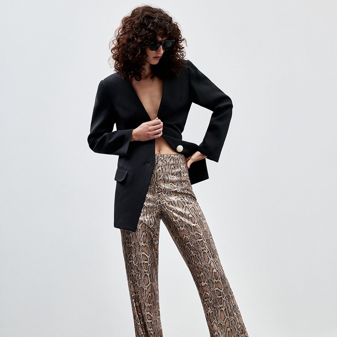 Calça Laminado Snake Suzy