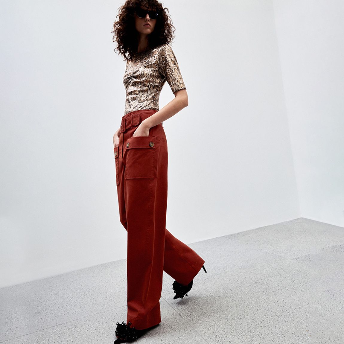 Calça Cotton Trench Bia