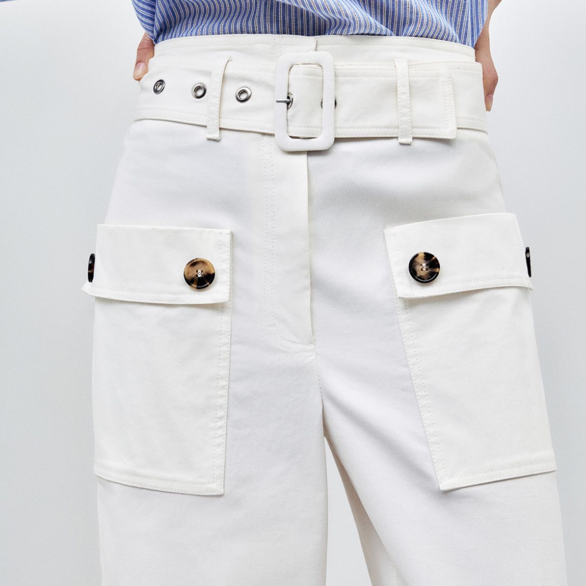 Calça Cotton Trench Bia