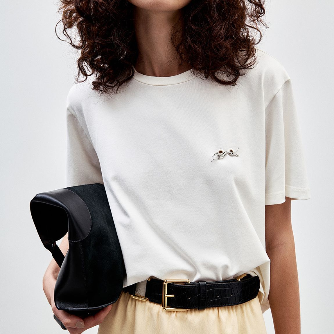 Camiseta Broche Flora