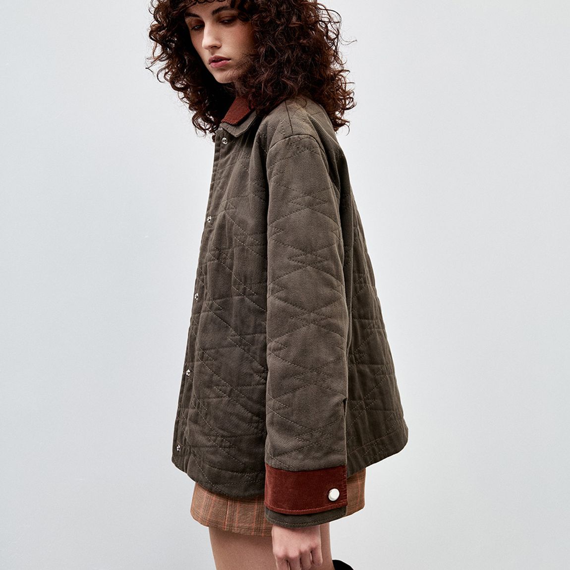 Jaqueta Cotton Twill Velma