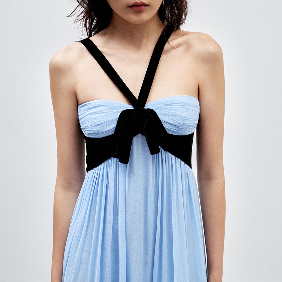 Vestido Georgette Vic