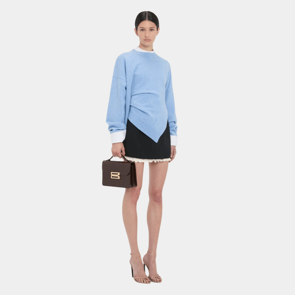 Casaco Gathered Side Victoria Beckham