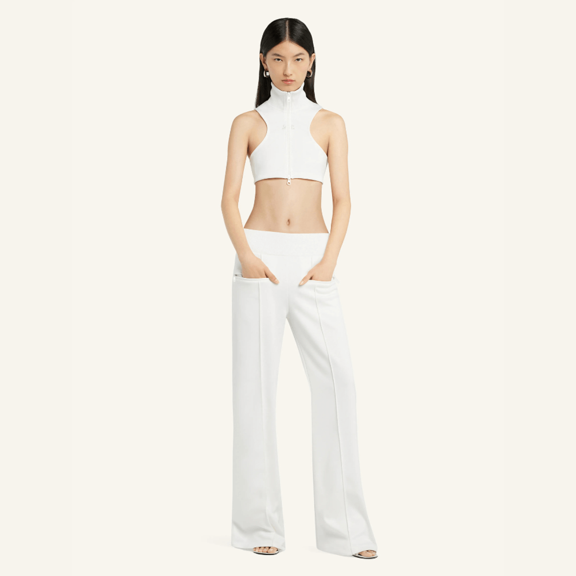 Calça Interlock Courrèges