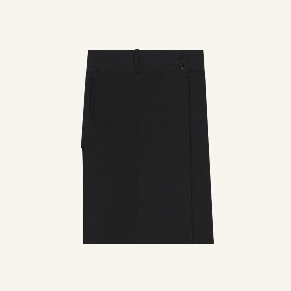 Saia Belted Slit Courrèges