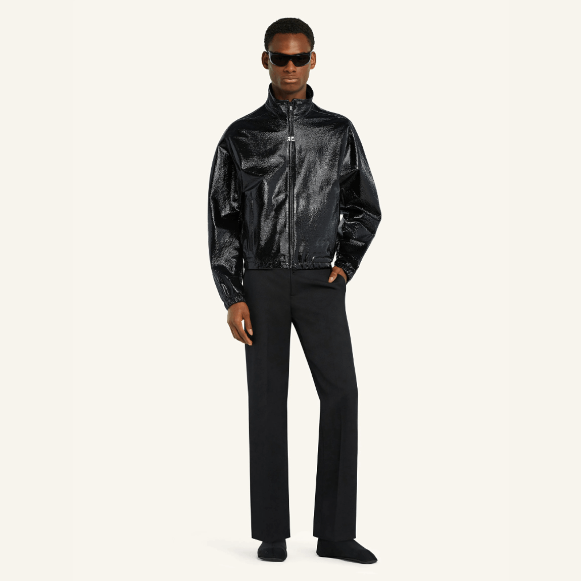 Jaqueta Tracksuit Vinyl Courrèges