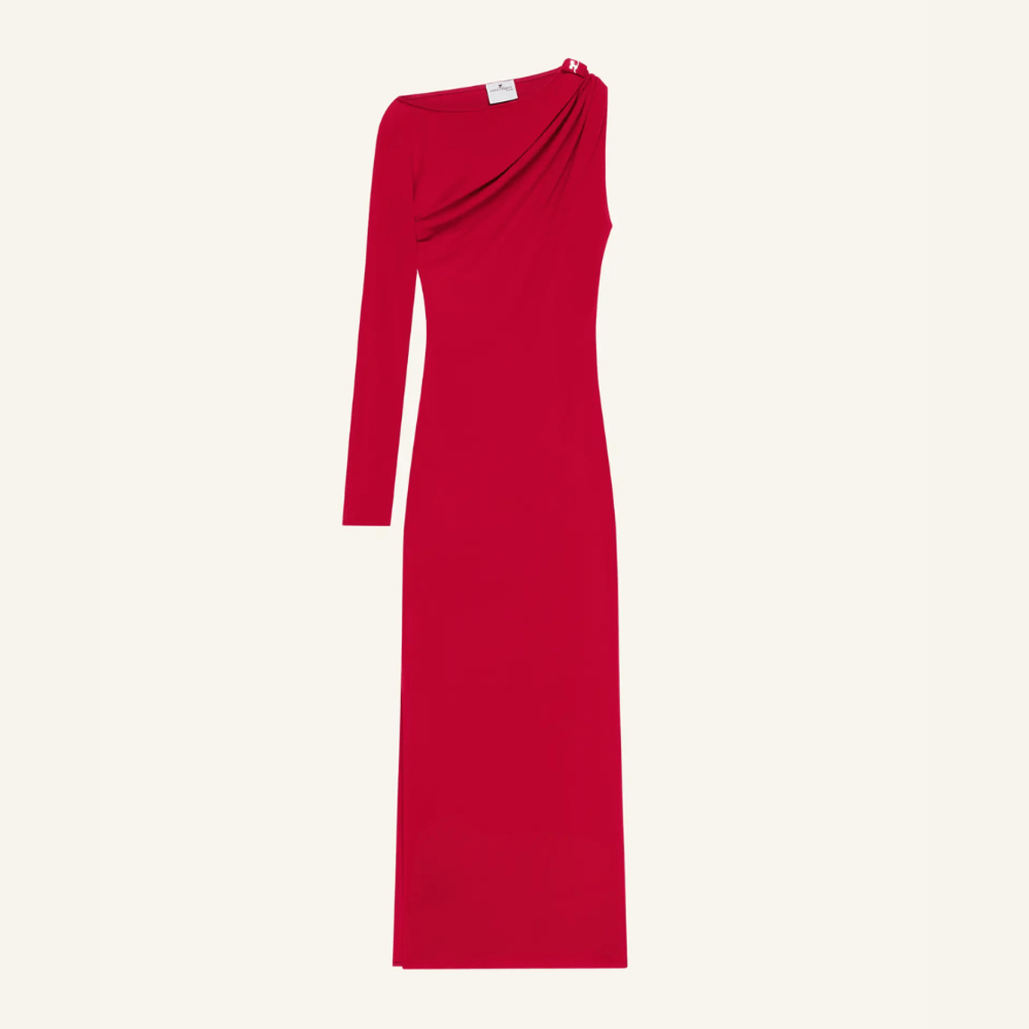 Vestido One Shoulder Courrèges