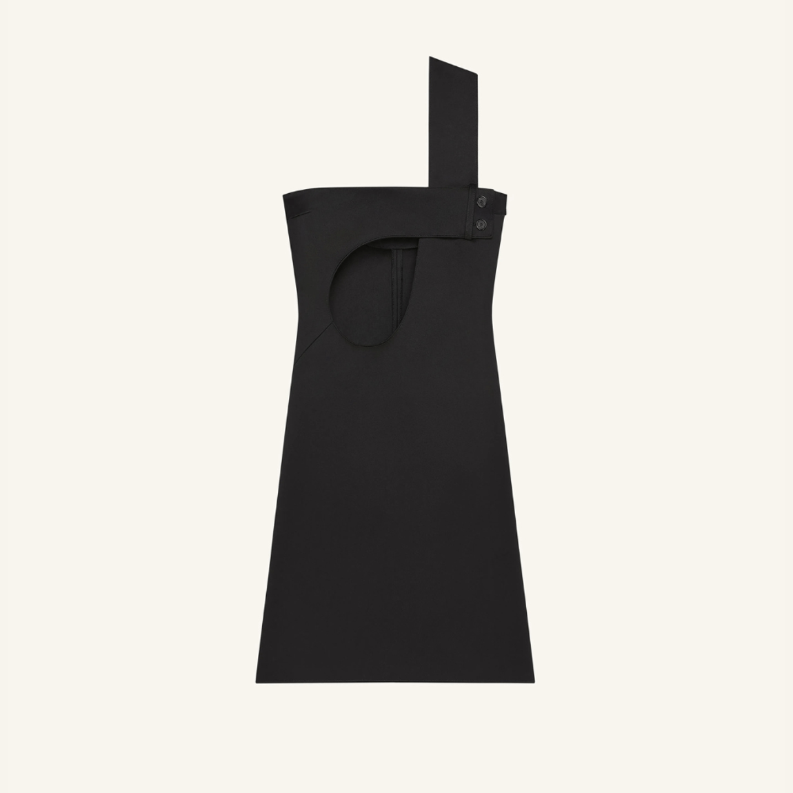 Vestido Loop Snapped Courrèges
