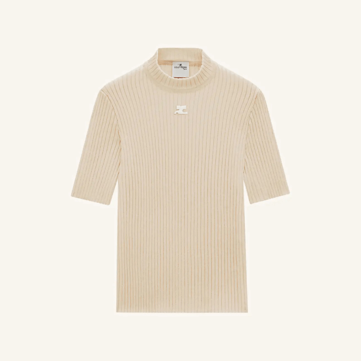 Blusa Reedition Knit Jumper Courrèges