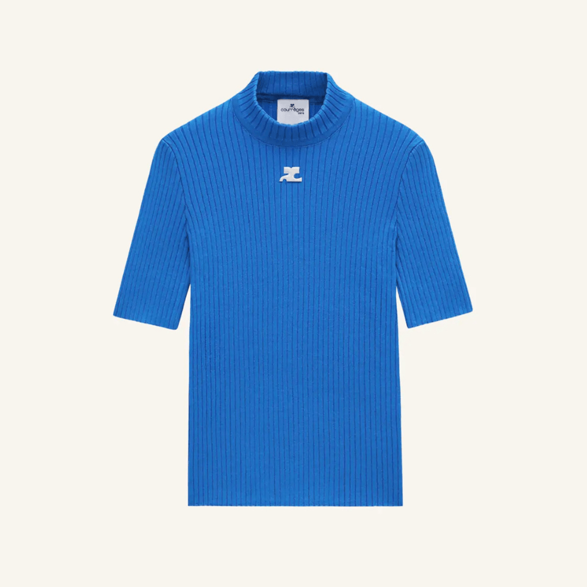 Blusa Reedition Knit Jumper Courrèges