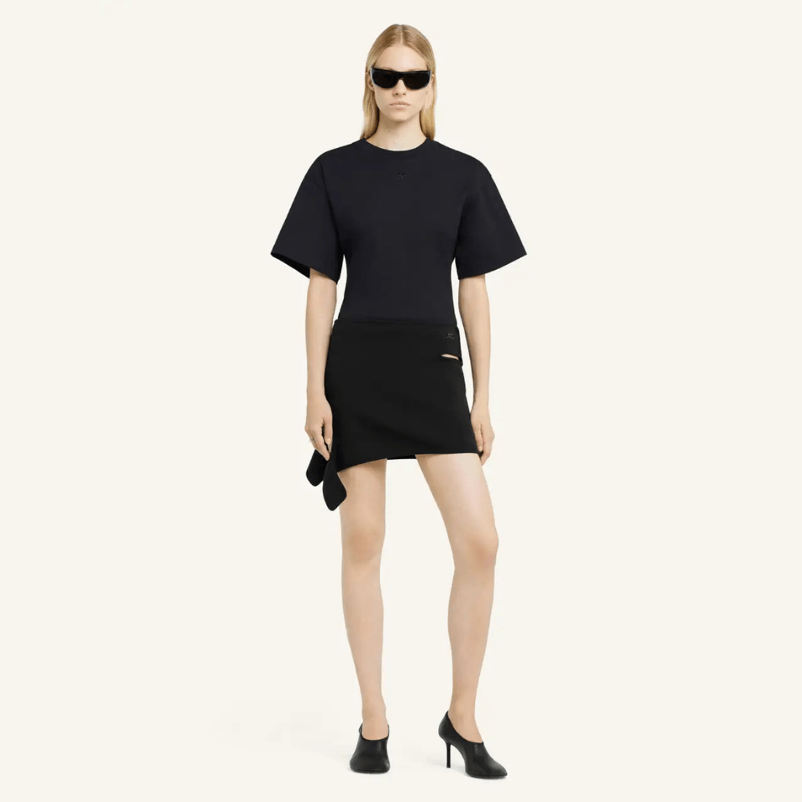T-Shirt Belted Courrèges