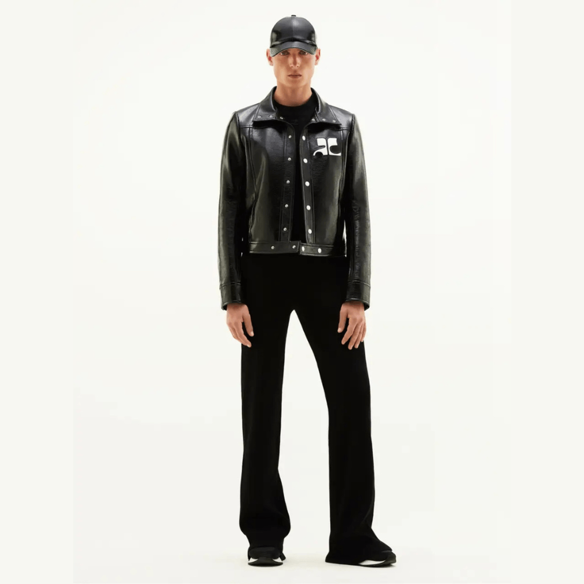 Jaqueta Reedition Vinyl Menswear Courrèges