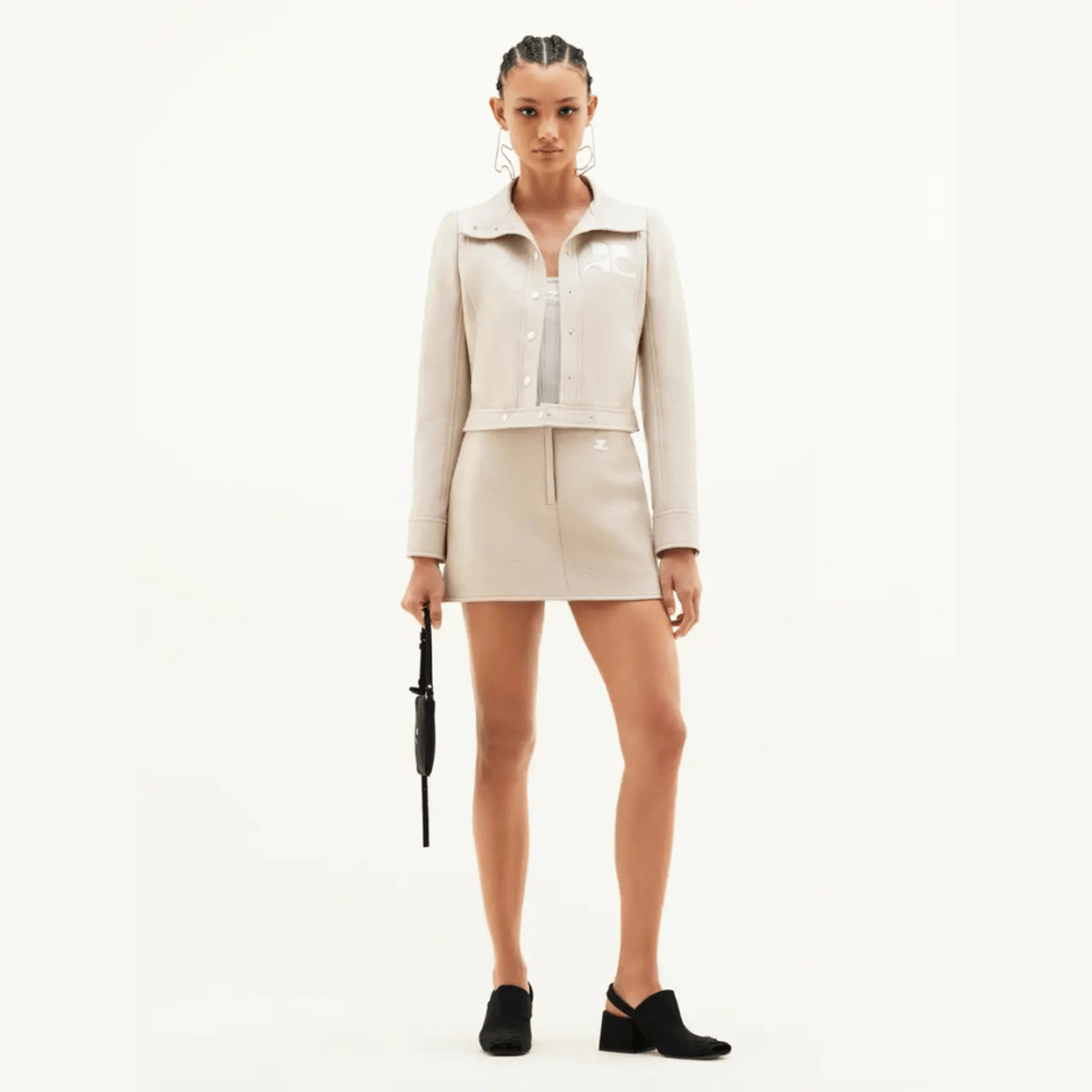 Jaqueta Reedition Vinyl Courrèges