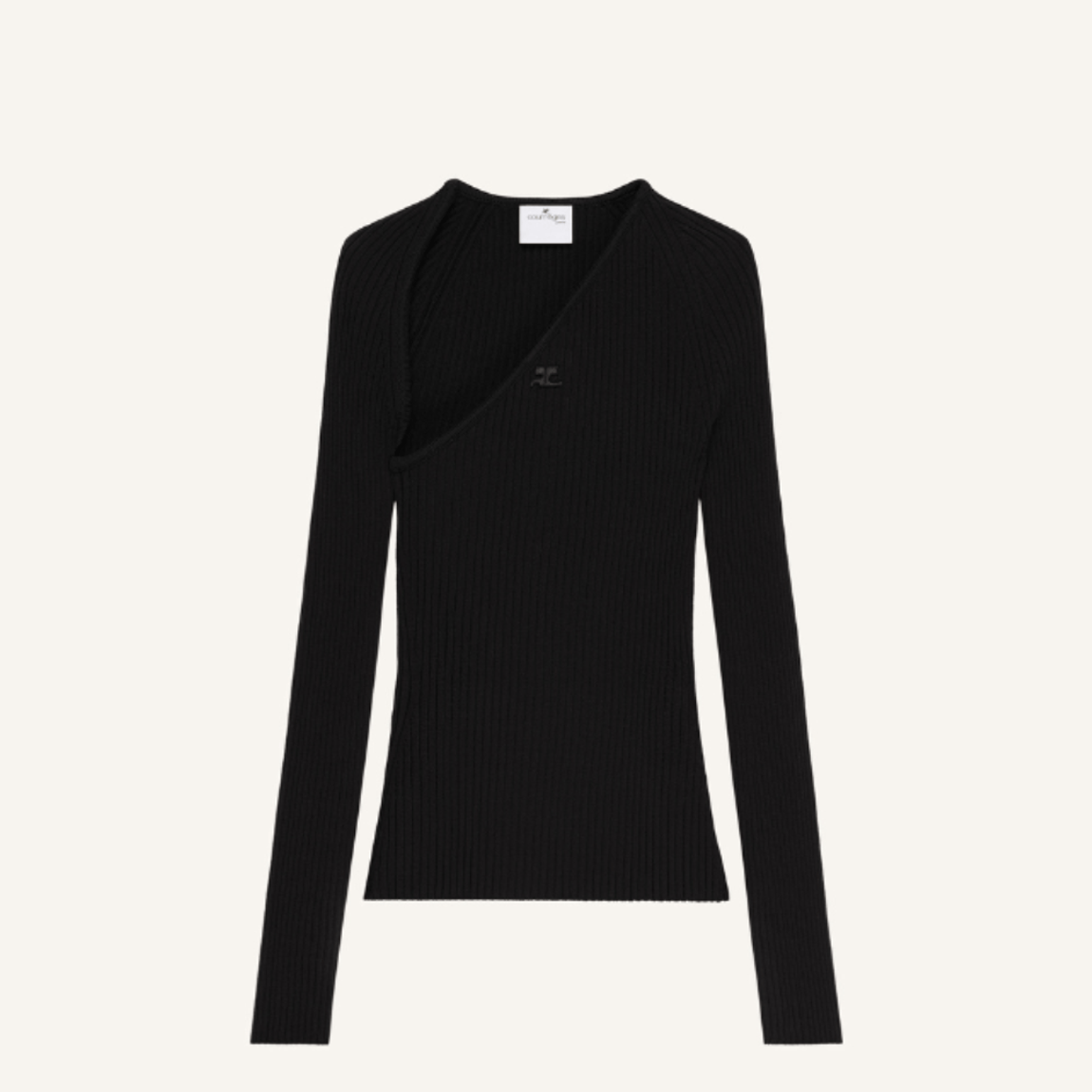 Blusa Slash Tricot Courrèges