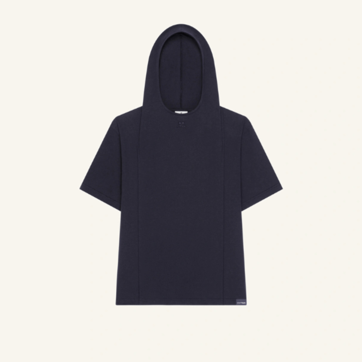 T-Shirt Com Capuz Courrèges