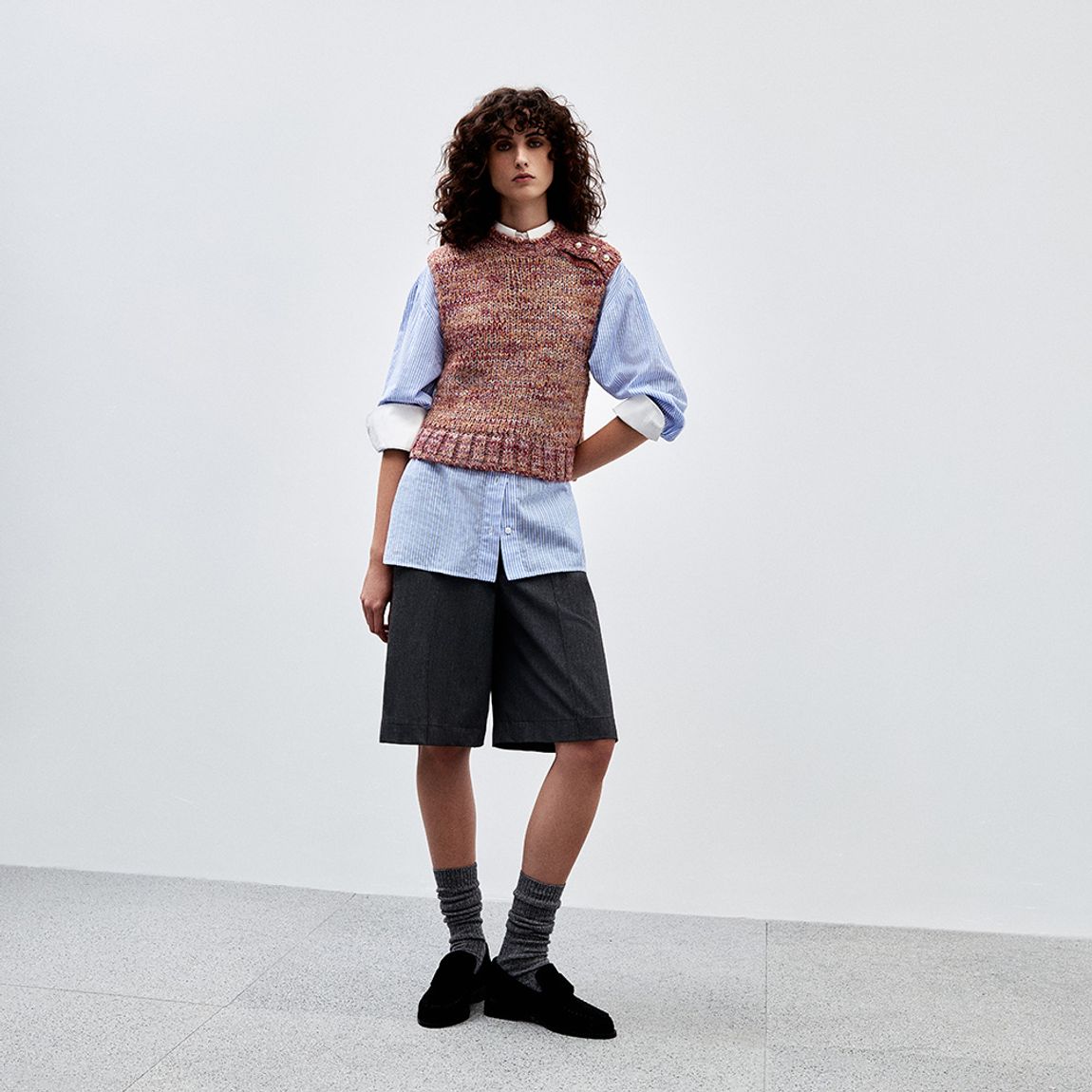 Blusa Lurex Flame Lily