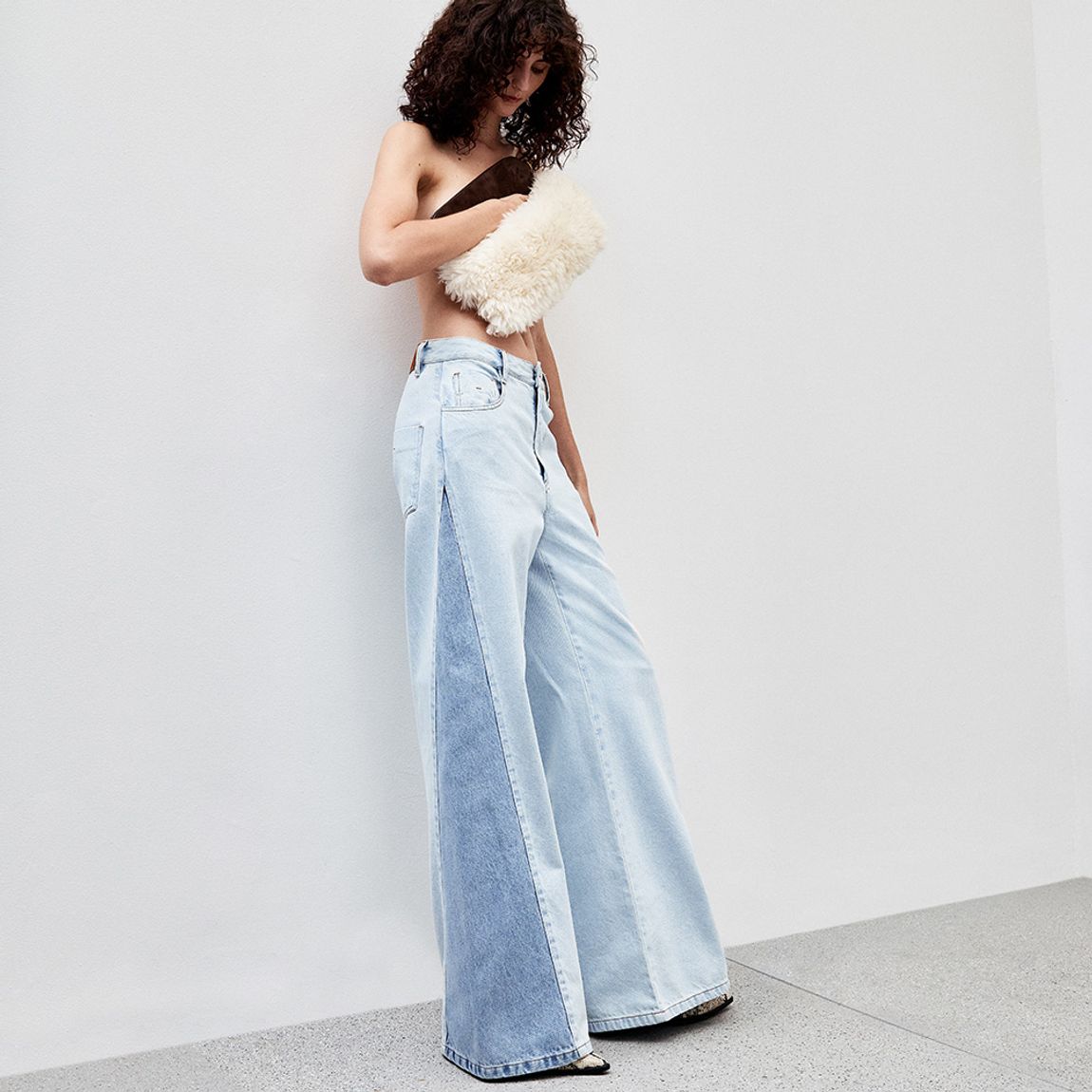Calça Jeans Nesga Nina