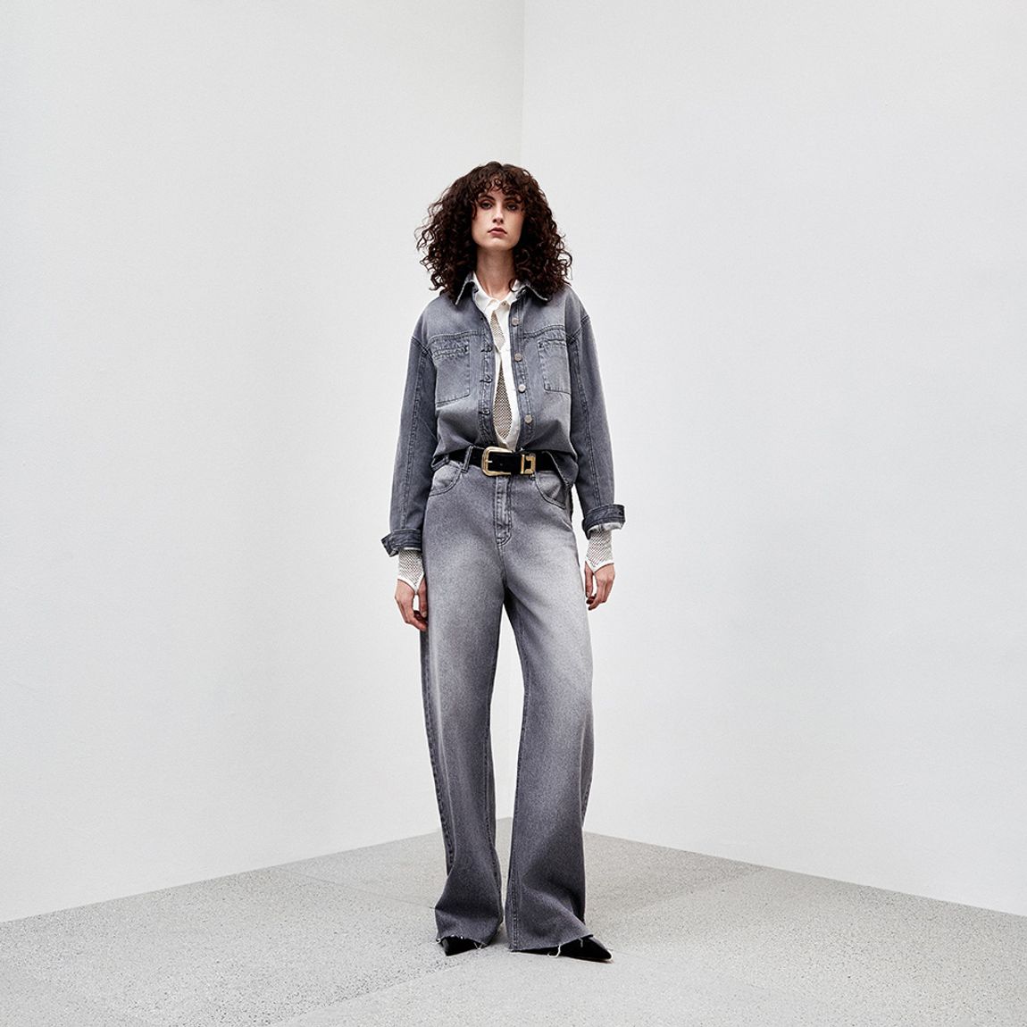 Camisa Grey Denim Mariane