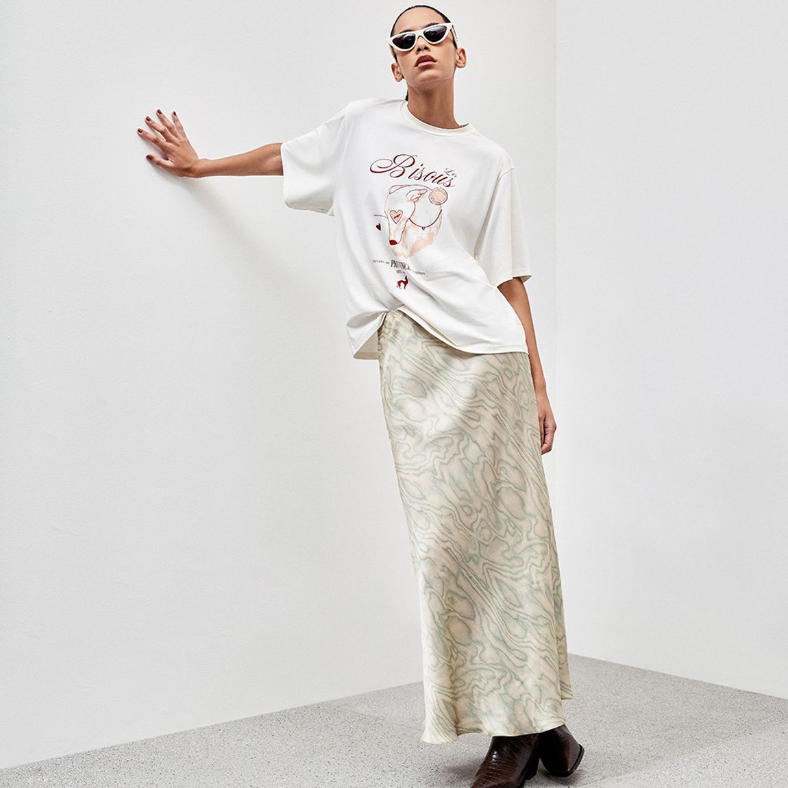 T-Shirt Silk Bisous