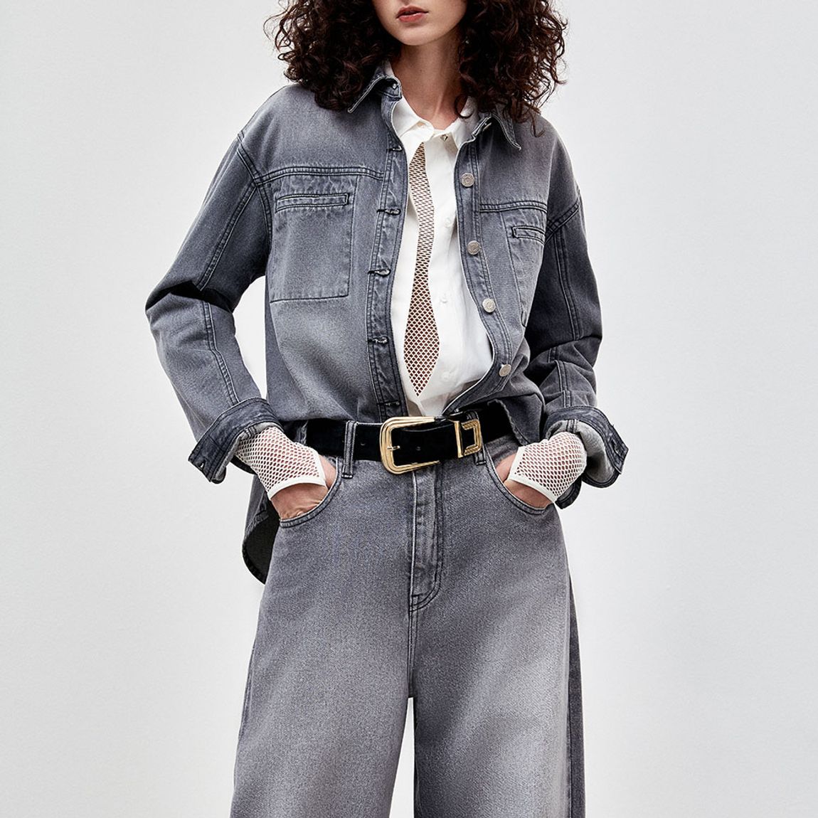 Camisa Grey Denim Mariane
