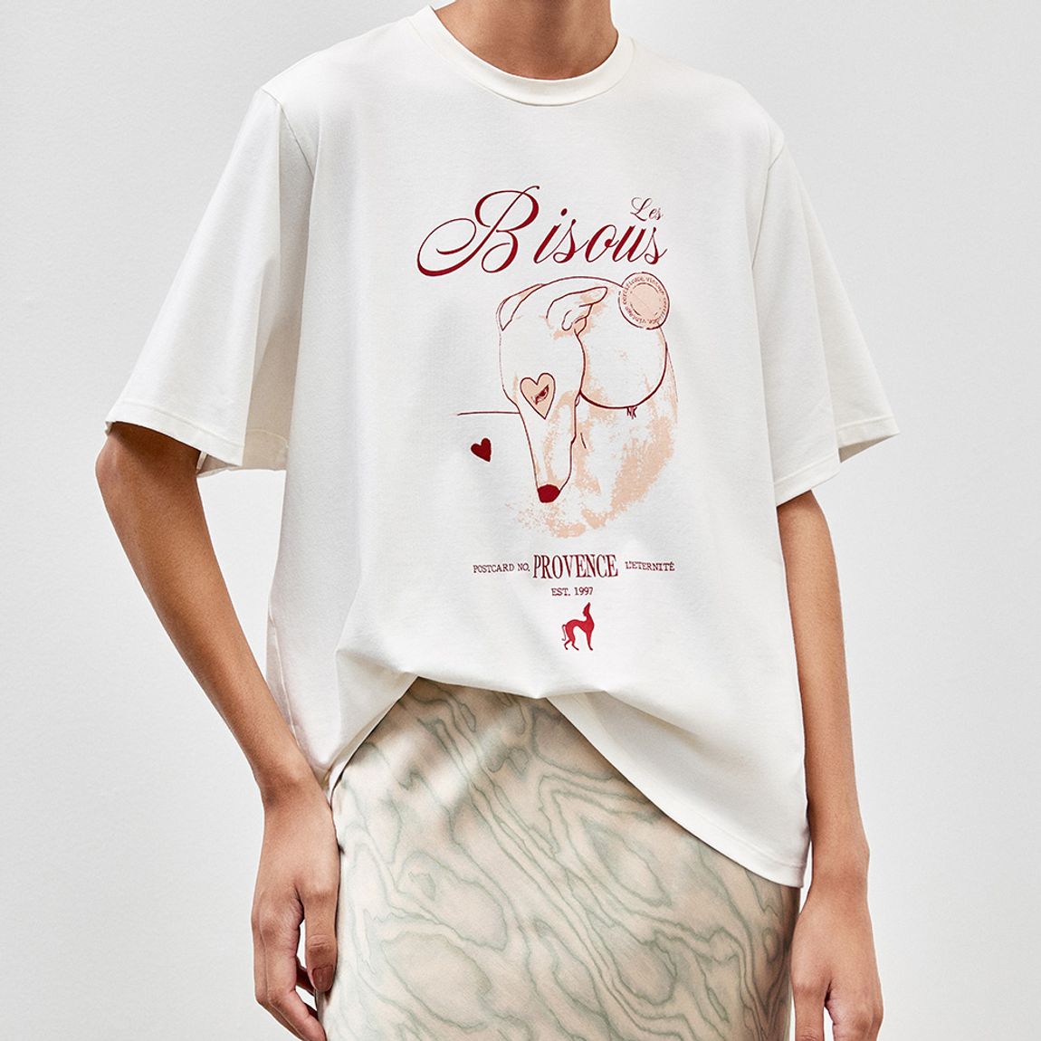 T-Shirt Silk Bisous