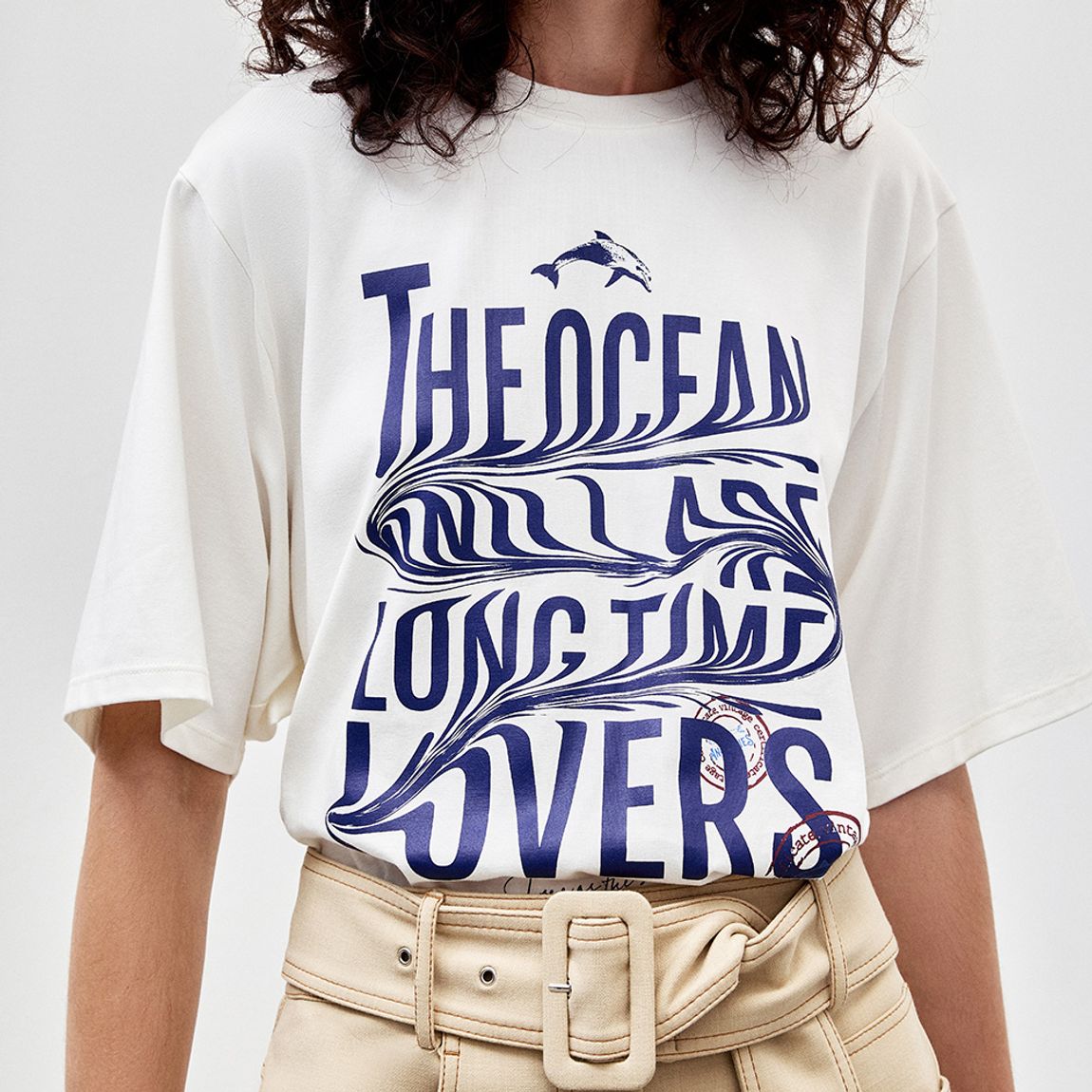T-Shirt Silk Acqua