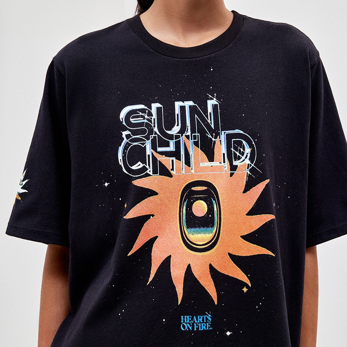 T-Shirt Silk Fire