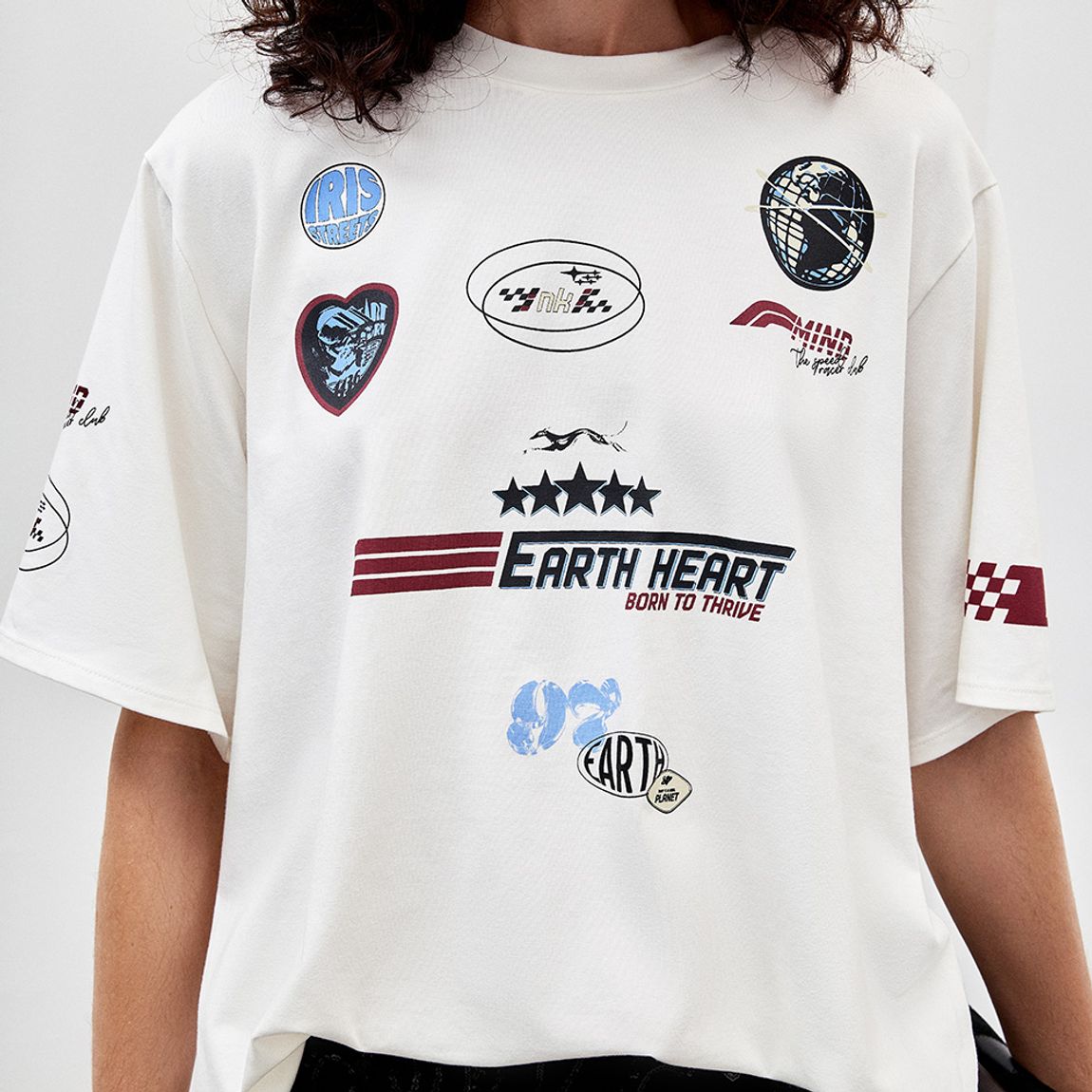 T-Shirt Silk Earth