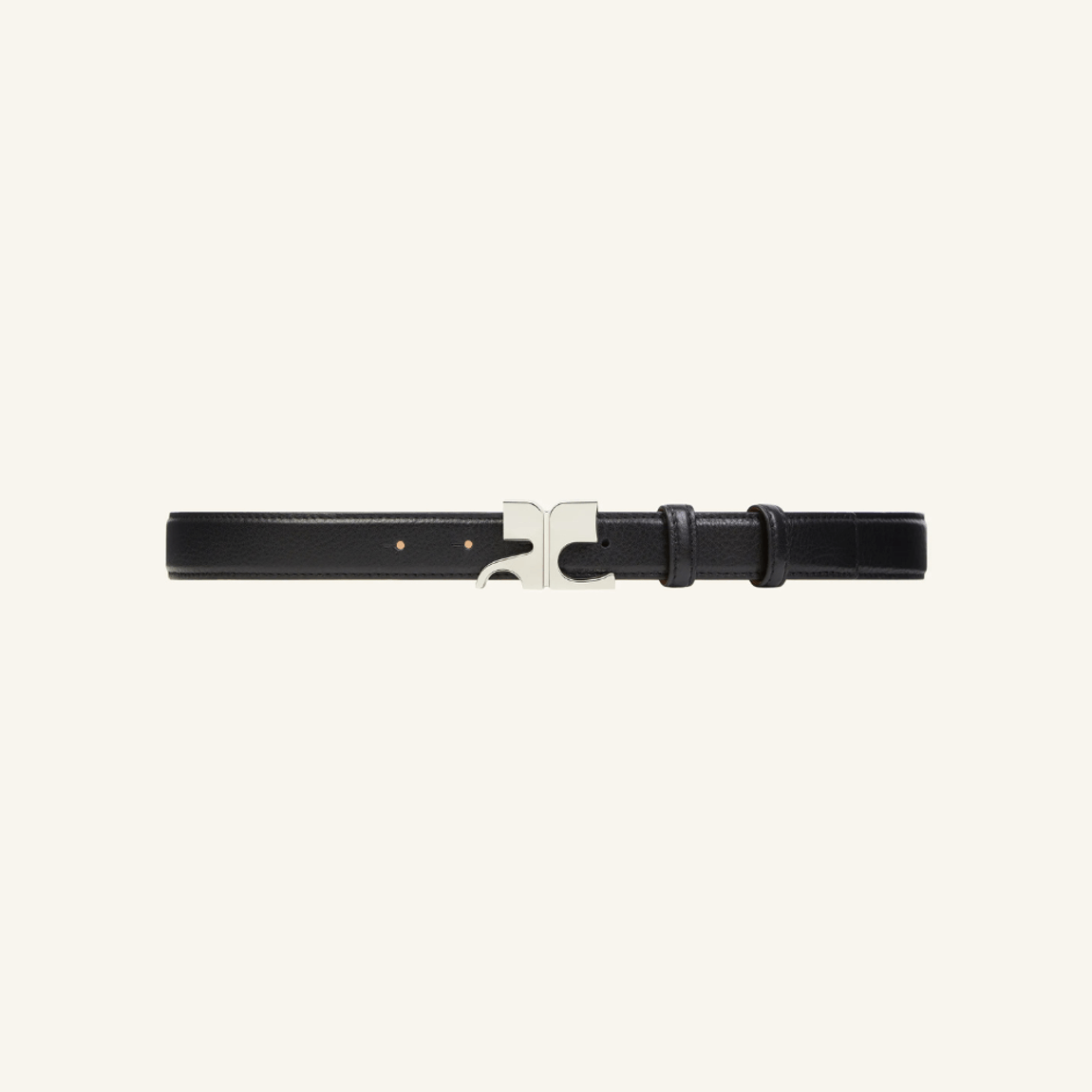 Cinto Ac Leather Belt Courrèges