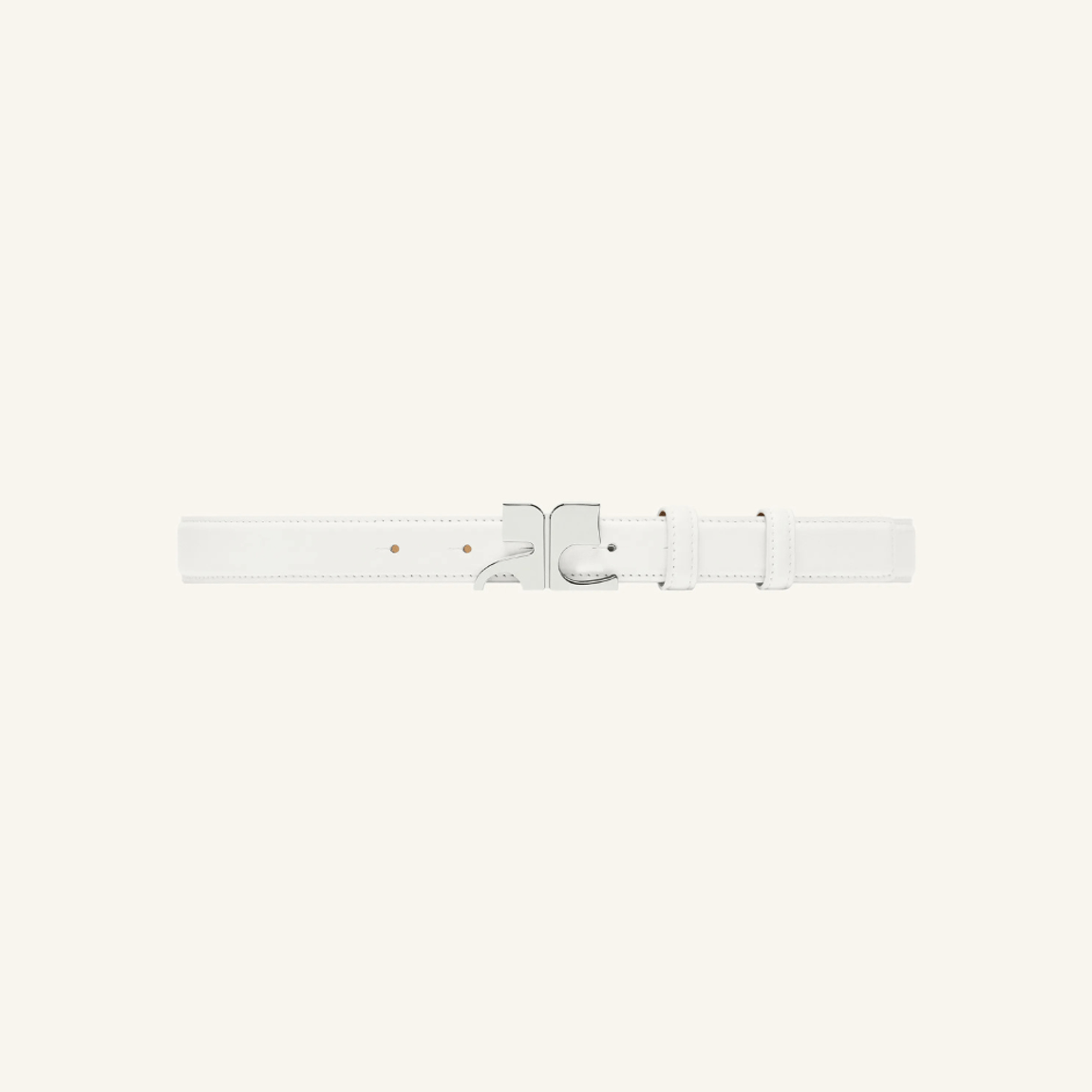 Cinto Ac Leather Belt Courrèges
