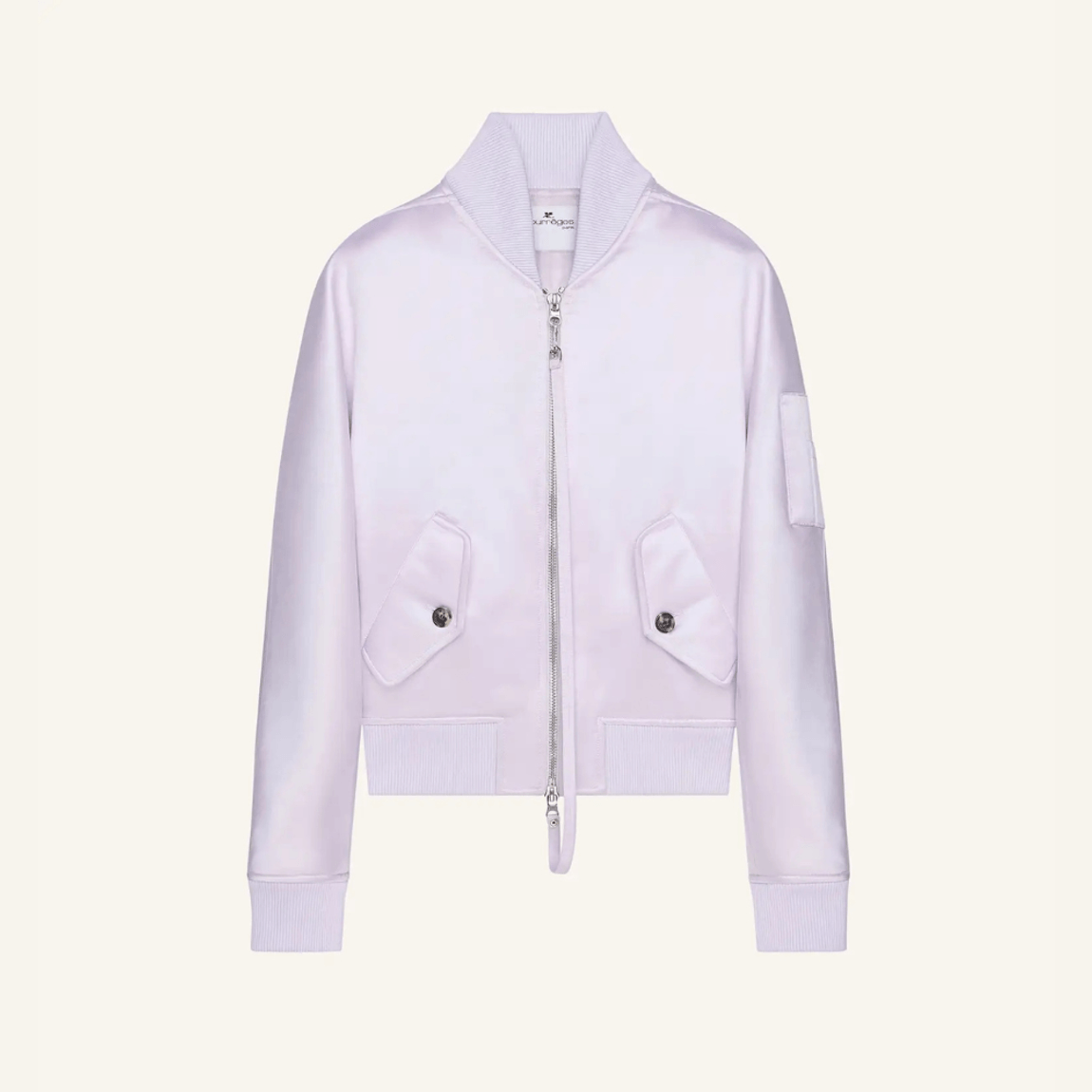 Jaqueta Scuba Bomber Courrèges