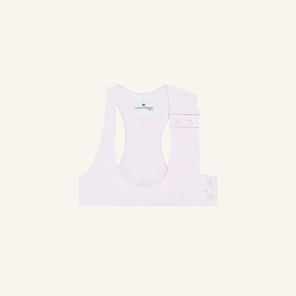 Top Double Buckle Courrèges