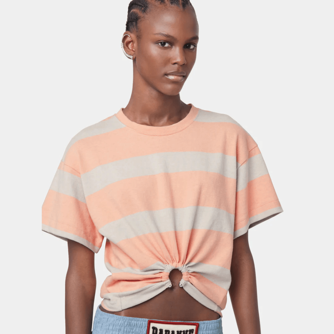 Camiseta Piercing Listrada Rabanne